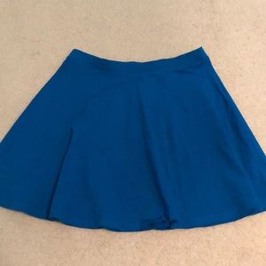 Blue Skater Skirt